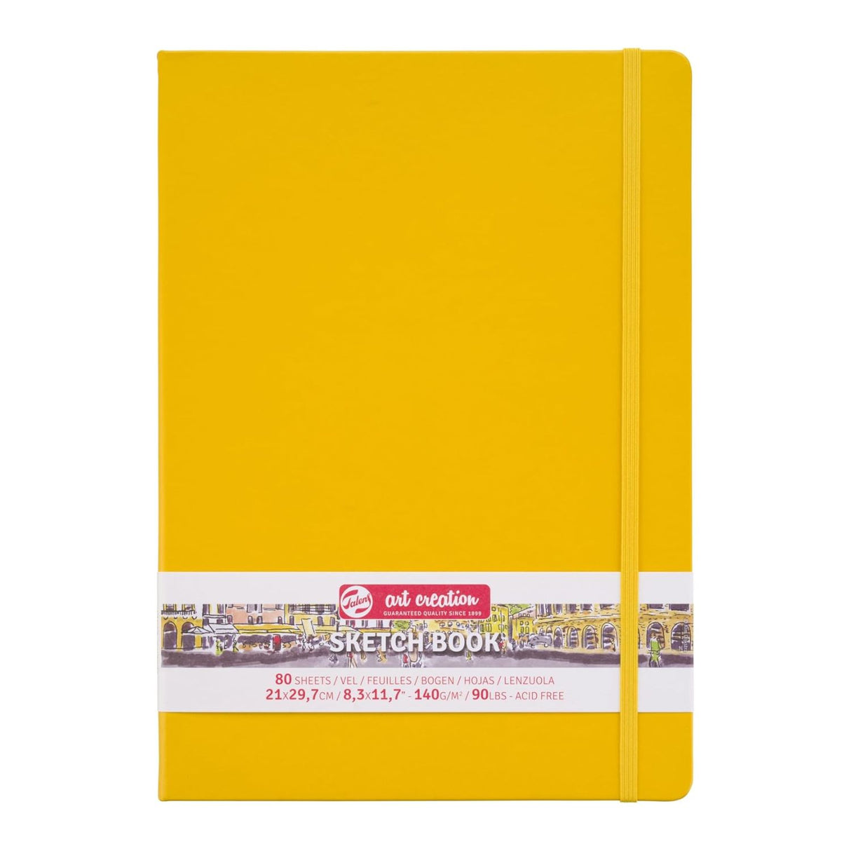 Talens Art Creation Sketch Book - Libreta 80 Hojas 140 g/m2 Golden Yellow
