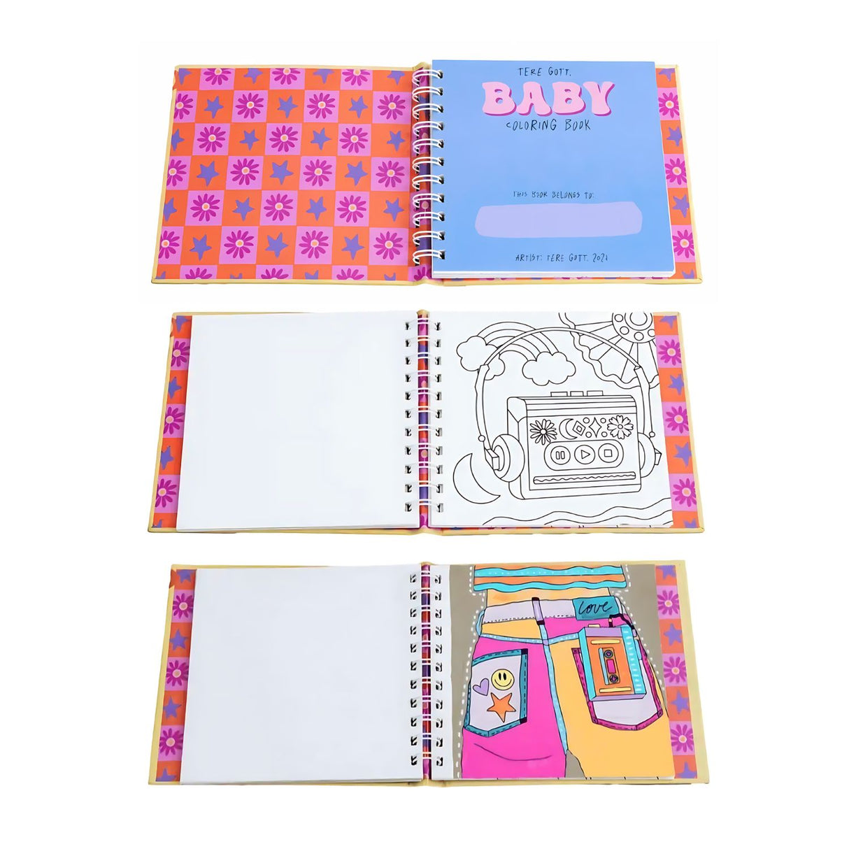 Tere Gott - Libro para Colorear Baby