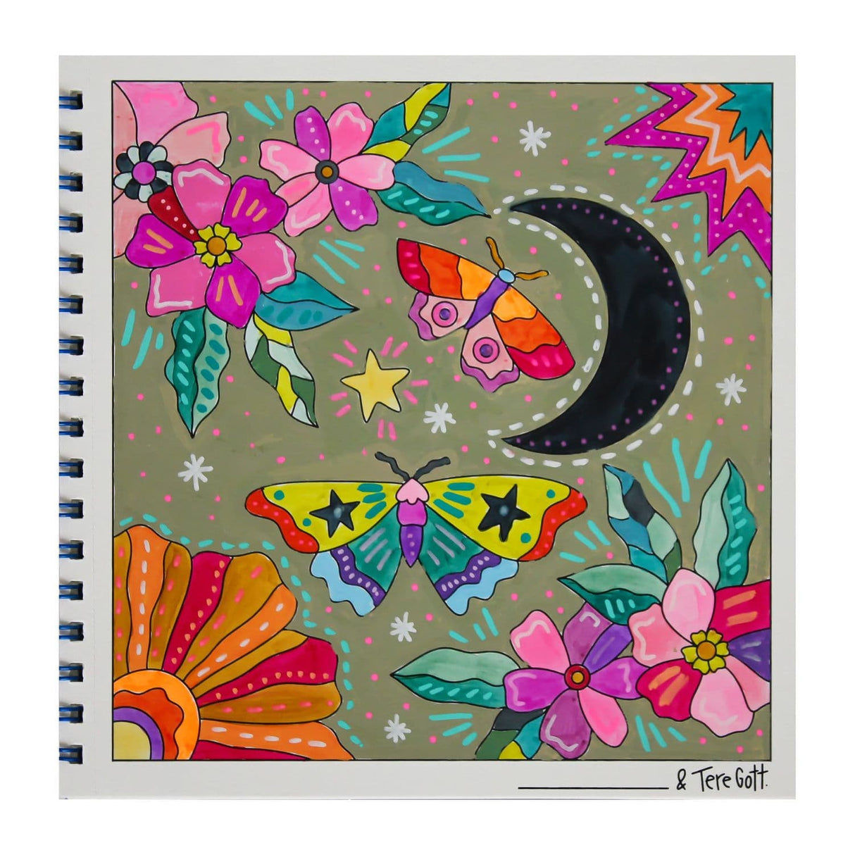 Tere Gott - Libro para Colorear Cosmic