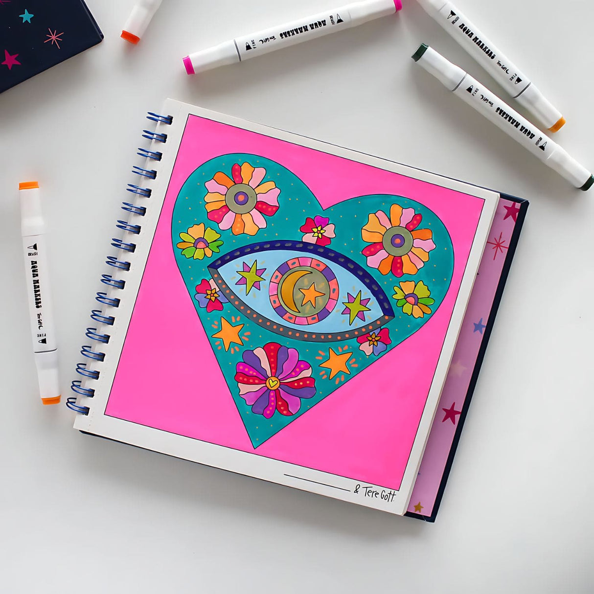 Tere Gott - Libro para Colorear Cosmic