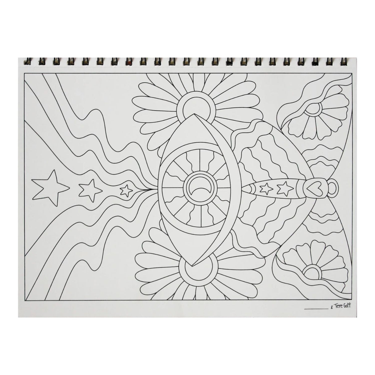 Tere Gott - Libro para Colorear Mamba