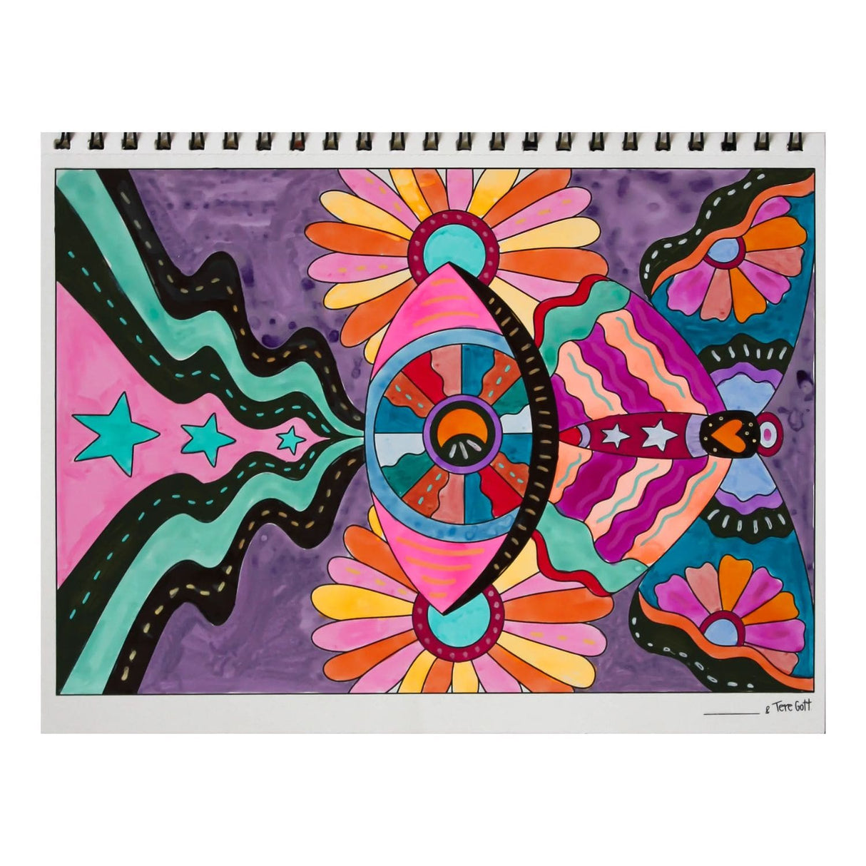 Tere Gott - Libro para Colorear Mamba