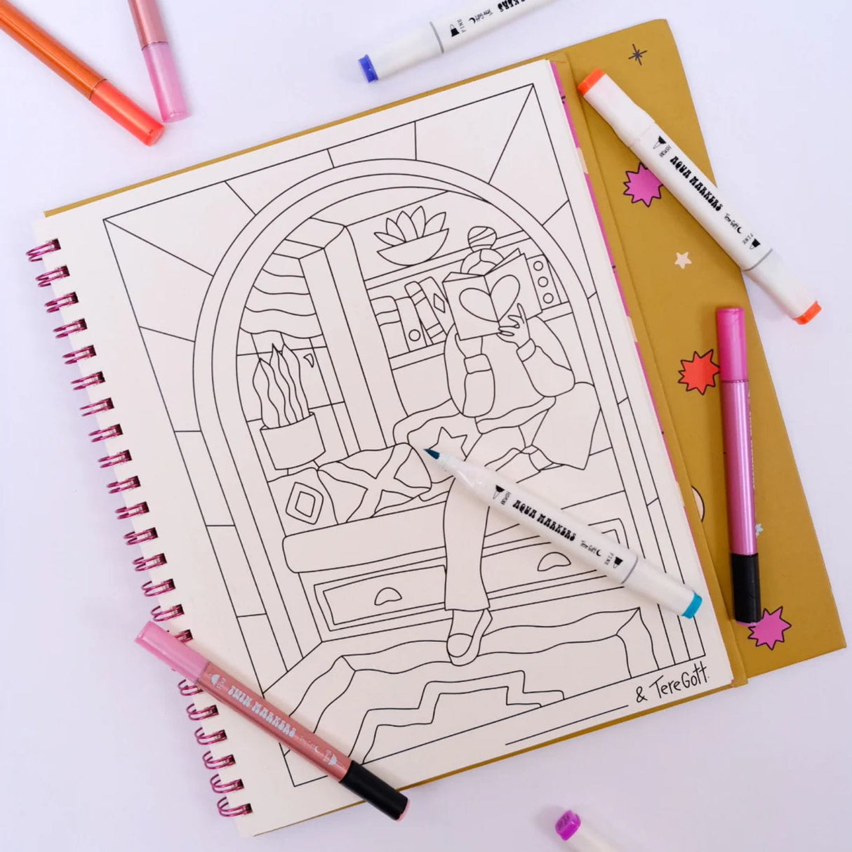 Tere Gott - Libro para Colorear Queen