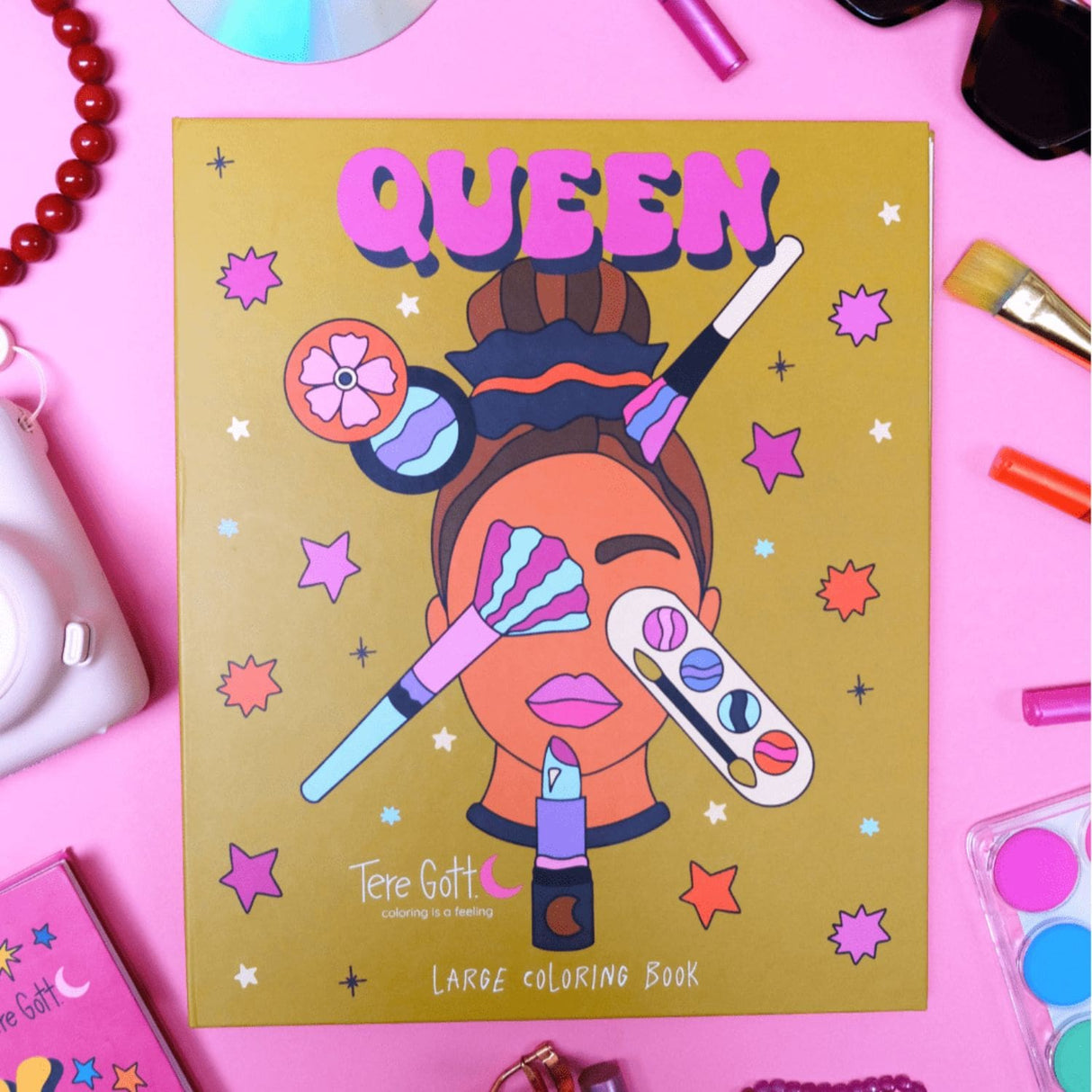 Tere Gott - Libro para Colorear Queen