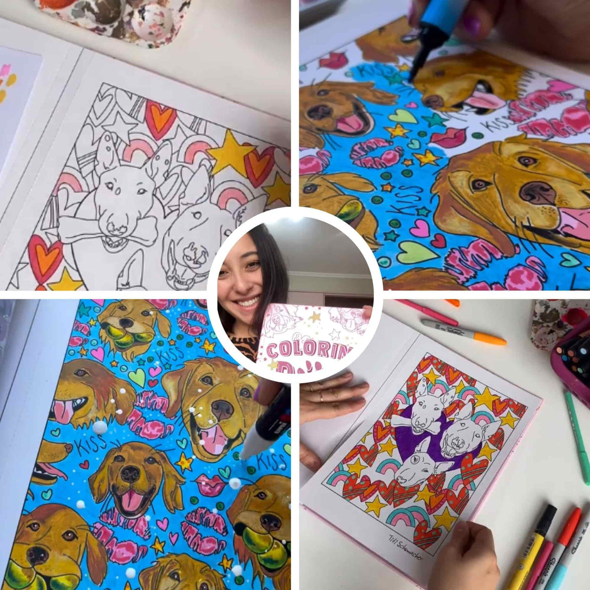Coloring Dog Lover - Titi Schumacher