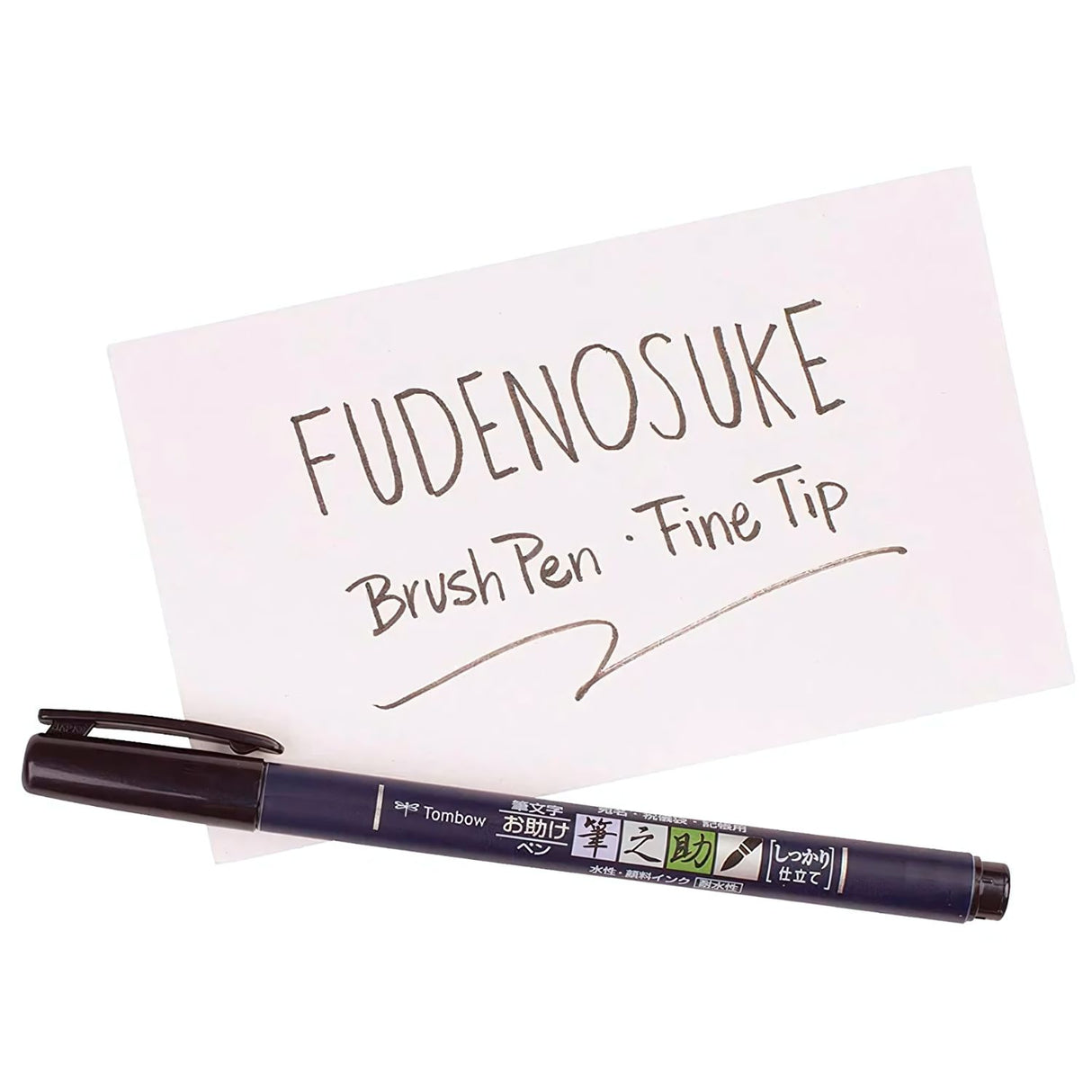 Tombow Fudenosuke - Lápiz de Caligrafía Punta Dura, Negro