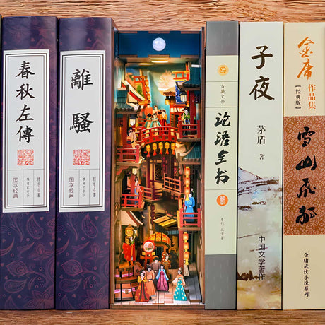 Tonecheer Book Nook - Separador de Libros The Banquet of Tang Dynasty