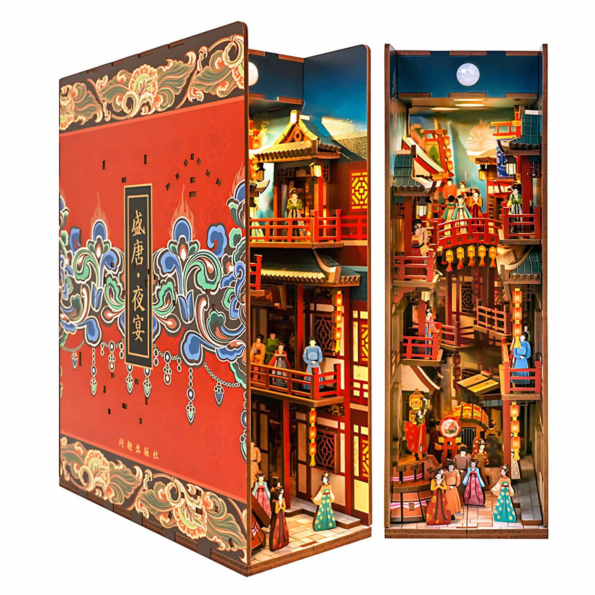 Tonecheer Book Nook - Separador de Libros The Banquet of Tang Dynasty