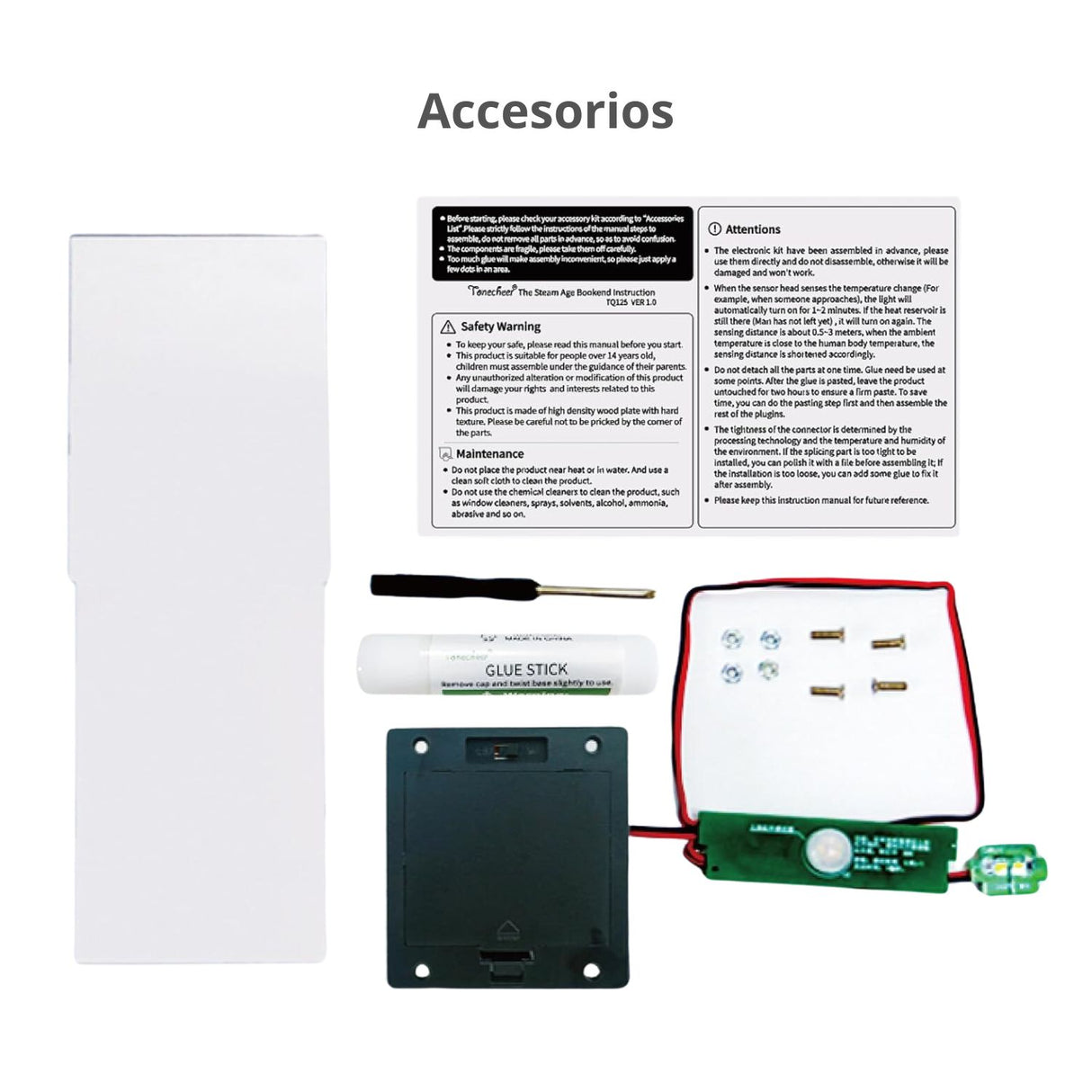 Tonecheer Book Nook - Separador de Libros The Steam Age