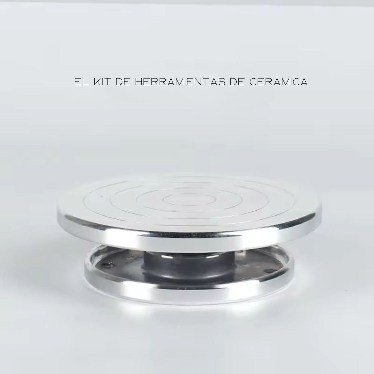 Torneta Manual de Aluminio para Greda y Arcilla