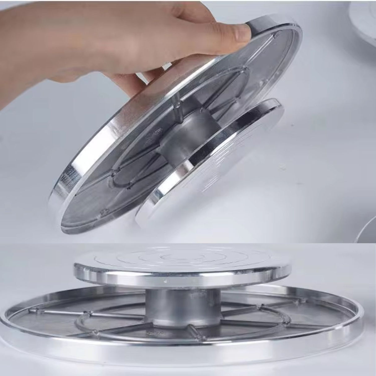 Torneta Manual de Aluminio para Greda y Arcilla