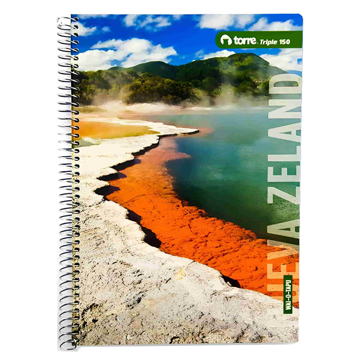 Torre - Cuaderno Triple Paisajes 7 mm 150 h