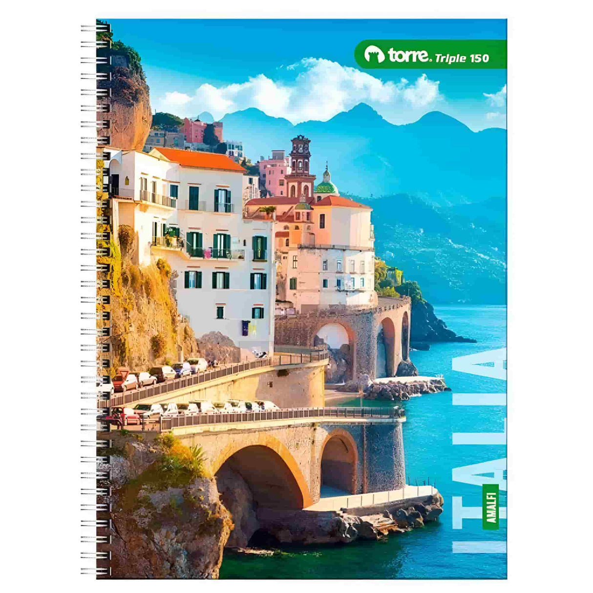 Torre - Cuaderno Triple Paisajes 7 mm 150 h