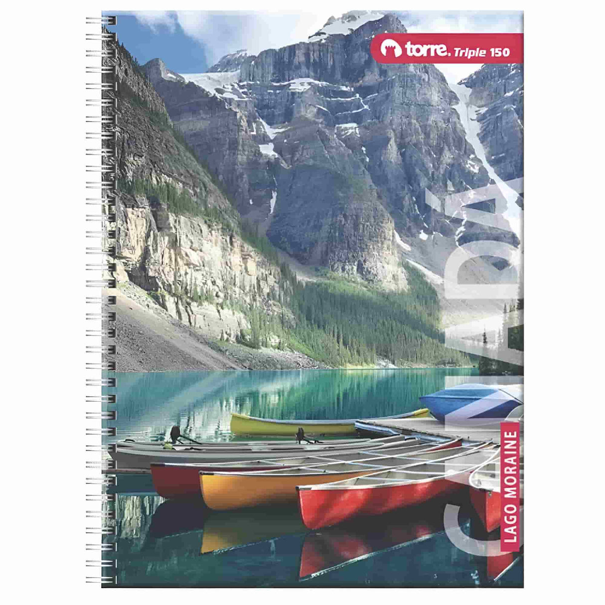 Torre - Cuaderno Triple Paisajes 7 mm 150 h