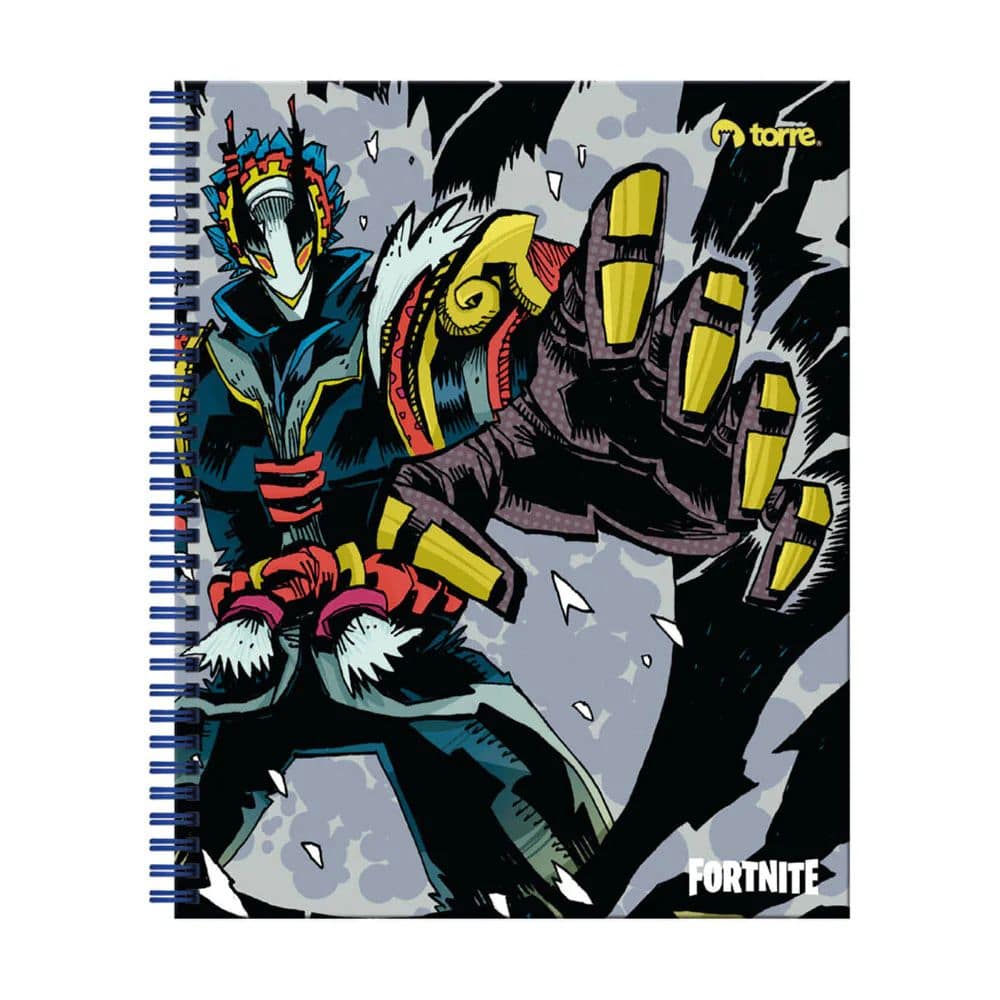 Torre - Cuaderno Universitario Clásico Fortnite 7 mm 100 h