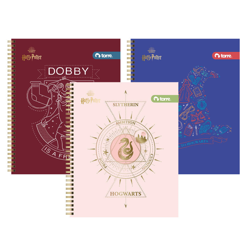 Torre - Cuaderno Universitario Clásico Harry Potter 7 mm 100 h