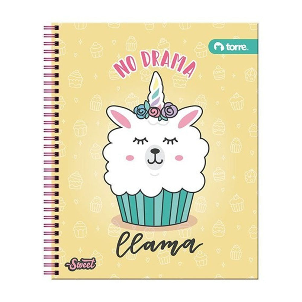 Torre - Cuaderno Universitario Clásico Mujer 7 mm 100 h