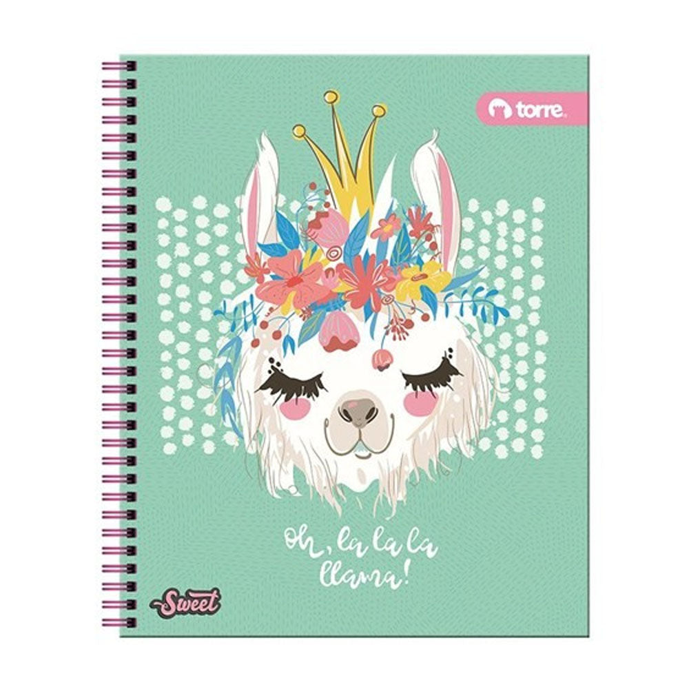 Torre - Cuaderno Universitario Clásico Mujer 7 mm 100 h
