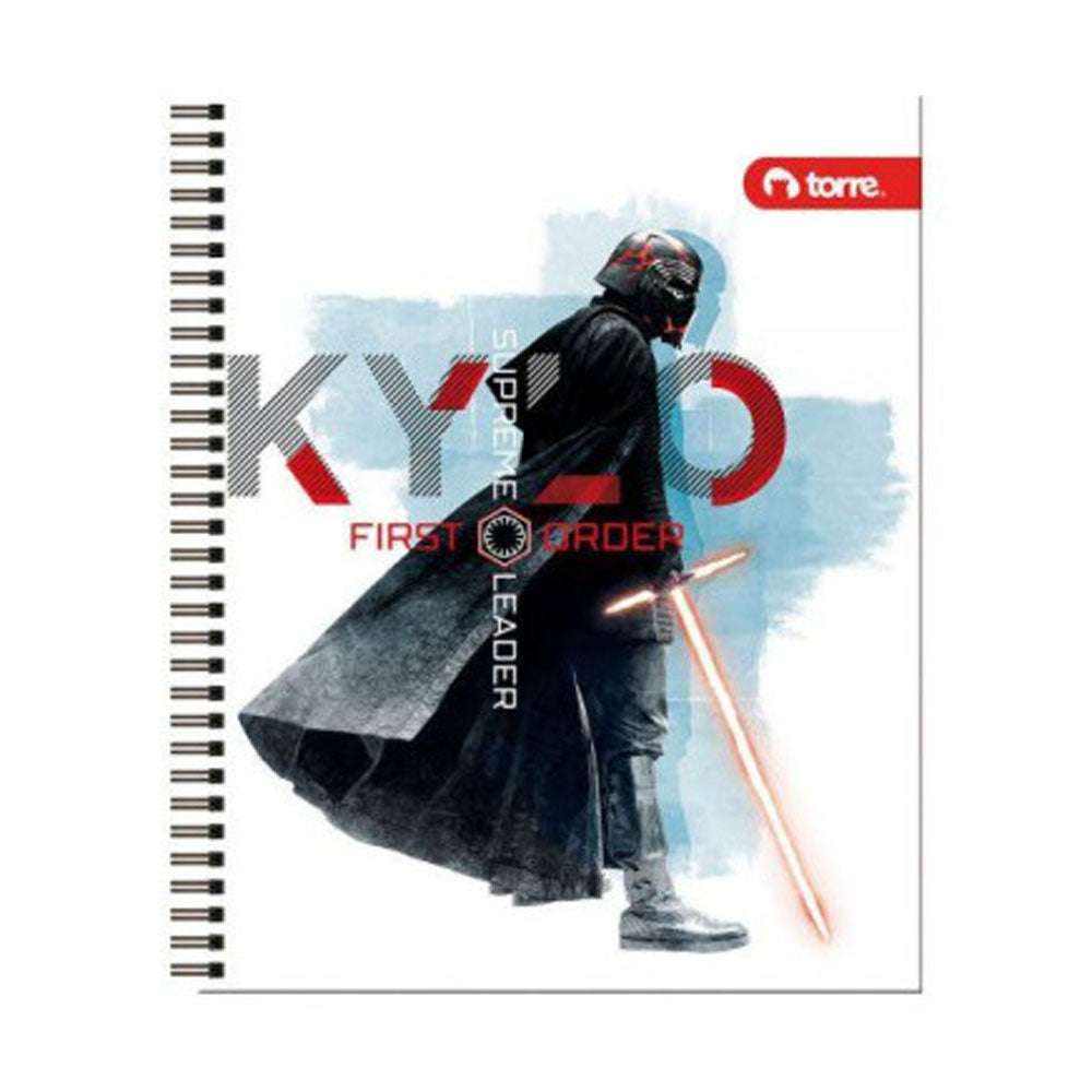 Torre - Cuaderno Universitario Clásico Star Wars 7 mm 100 h