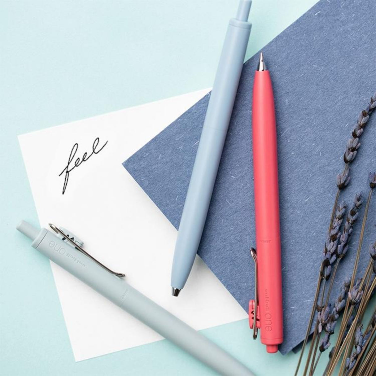 Uni-ball One F - Bolígrafo Tinta Gel Colores 0,5 mm