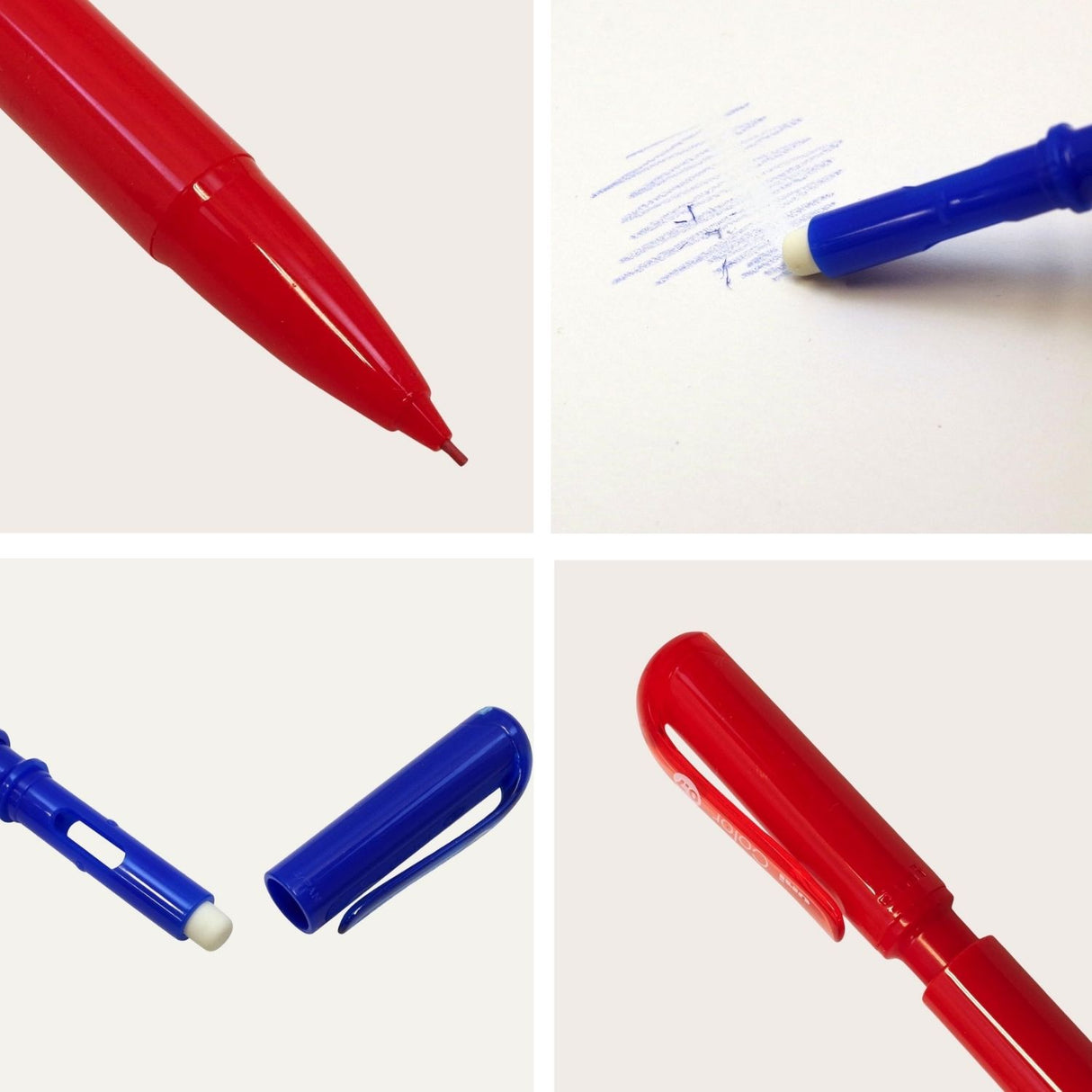 Uni Color - Portaminas con Minas de Color Borrables 0,7 mm