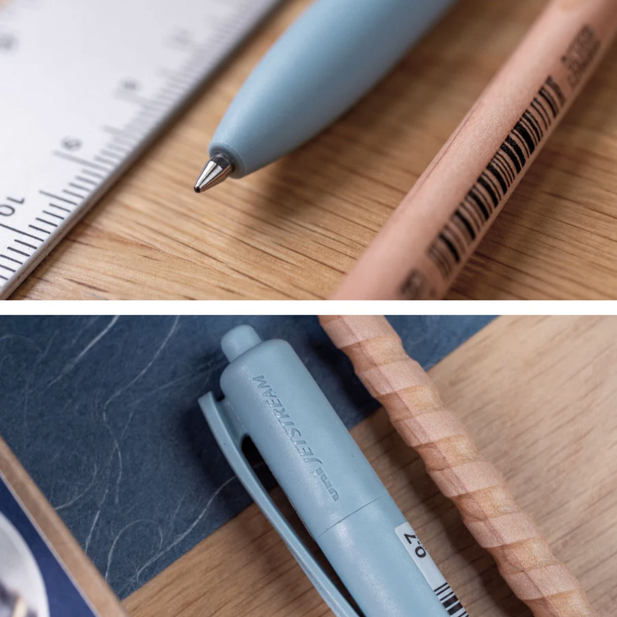 Uni Jetstream - Bolígrafo Ocean Plastic Retráctil 0.7 mm