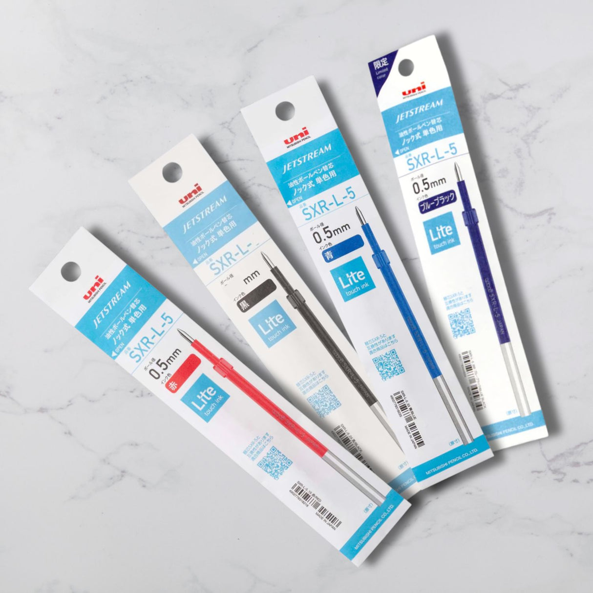 Uni Jetstream - Repuesto de Bolígrafo Lite Touch Ink 0,5 mm