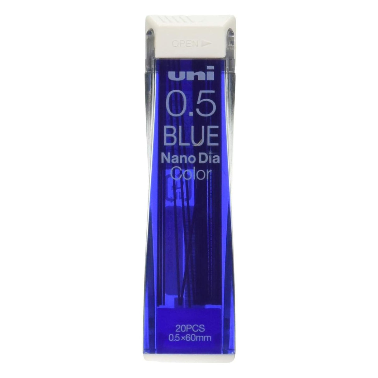 Uni Nano Dia Color - Pack 20 Minas de Colores 0,5 mm