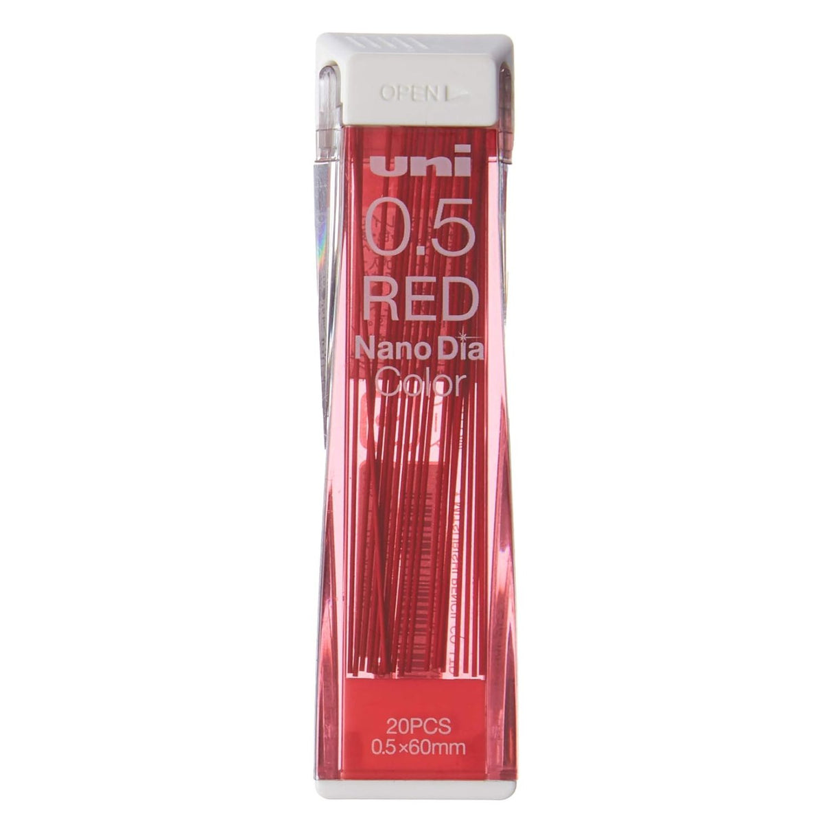 Uni Nano Dia Color - Pack 20 Minas de Colores 0,5 mm