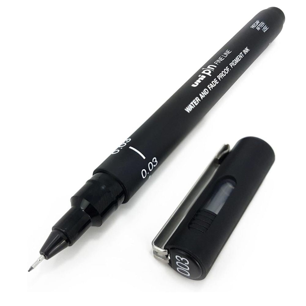 Uni Pin - Tiralíneas Fine Line Negro