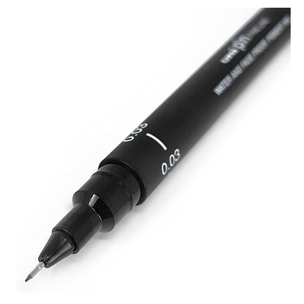 Uni Pin - Tiralíneas Fine Line Negro