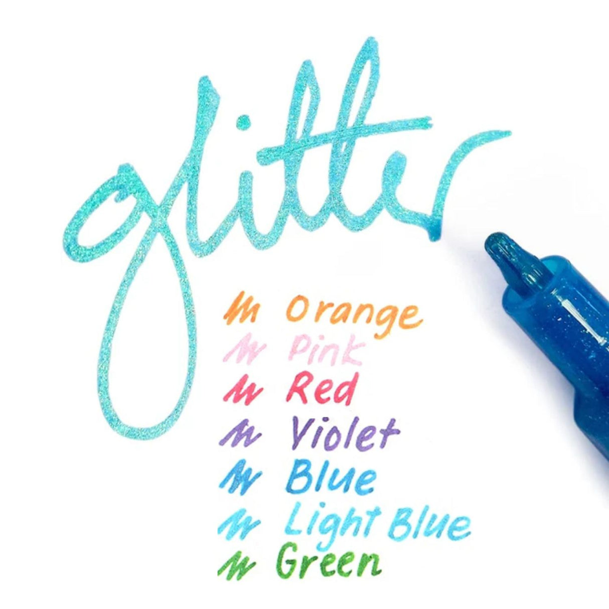 Uni Posca PC-1M - Marcador Extra Finos Glitter (Japonés)