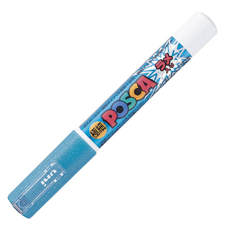 Uni Posca PC-1M - Marcador Extra Finos Glitter (Japonés)