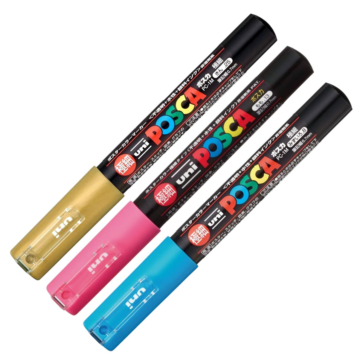 Uni Posca PC-1M - Marcador Extra Finos Clásico (Japonés)