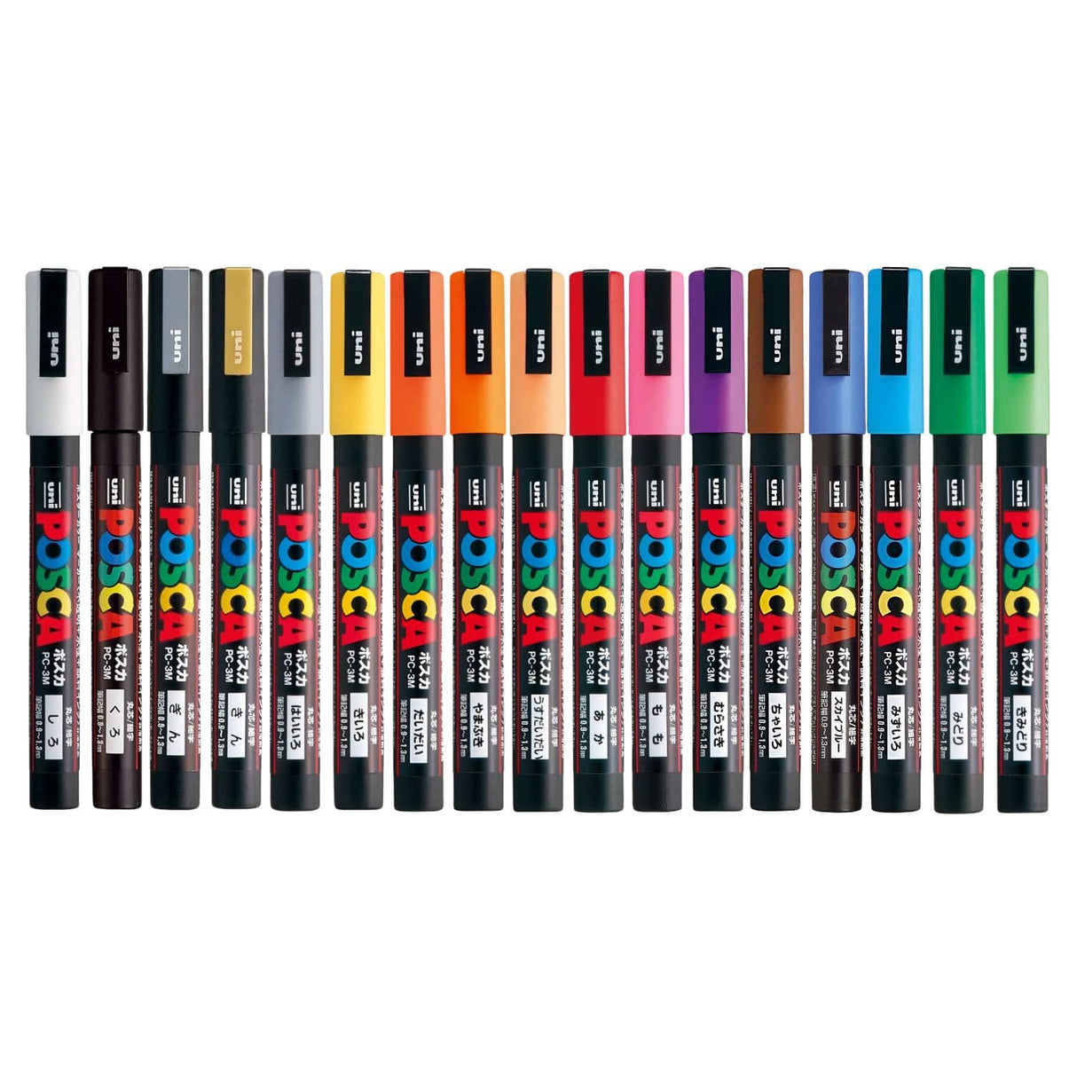 Uni Posca PC-3M - Marcadores Finos Clásico (Japonés)