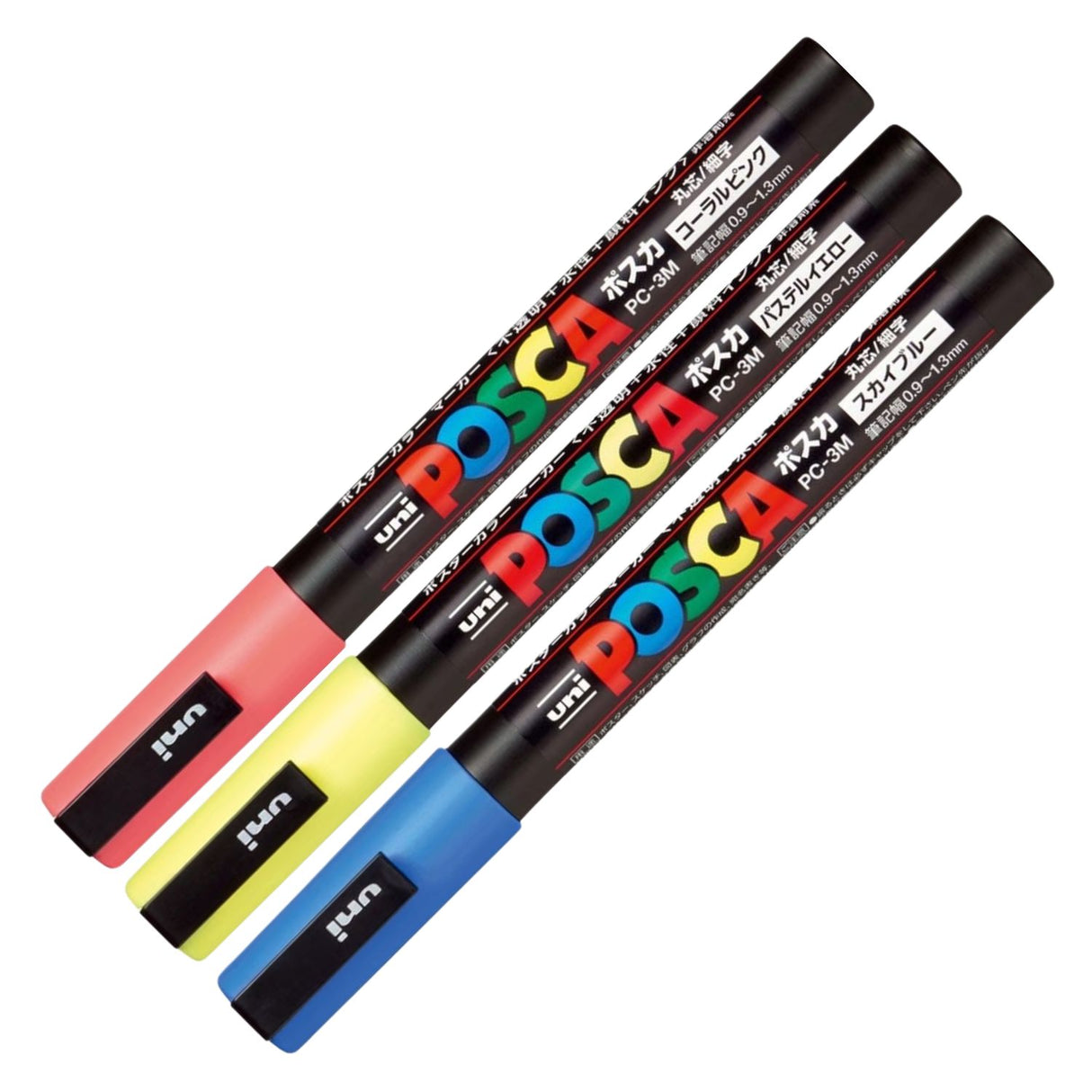 Uni Posca PC-3M - Marcadores Finos Pastel (Japonés)