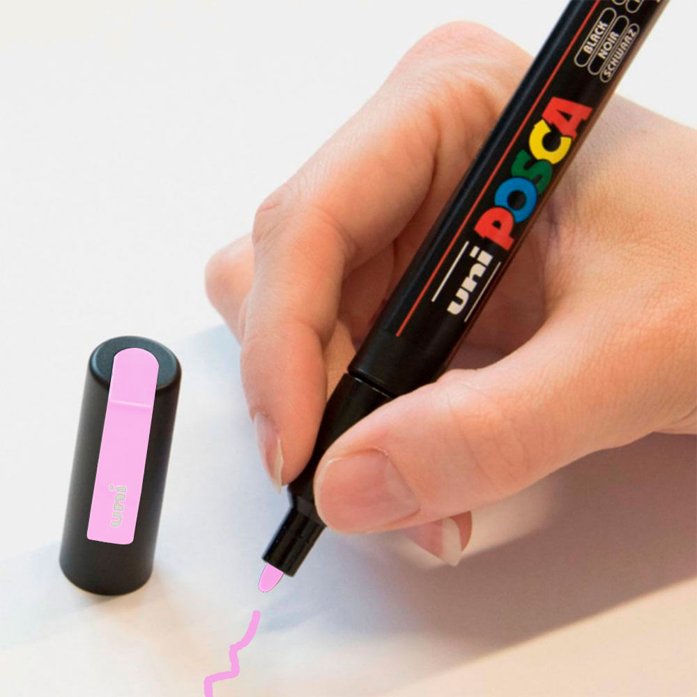 Uni Posca PC-3M Pastel - Set 8 Marcadores Punta Fina