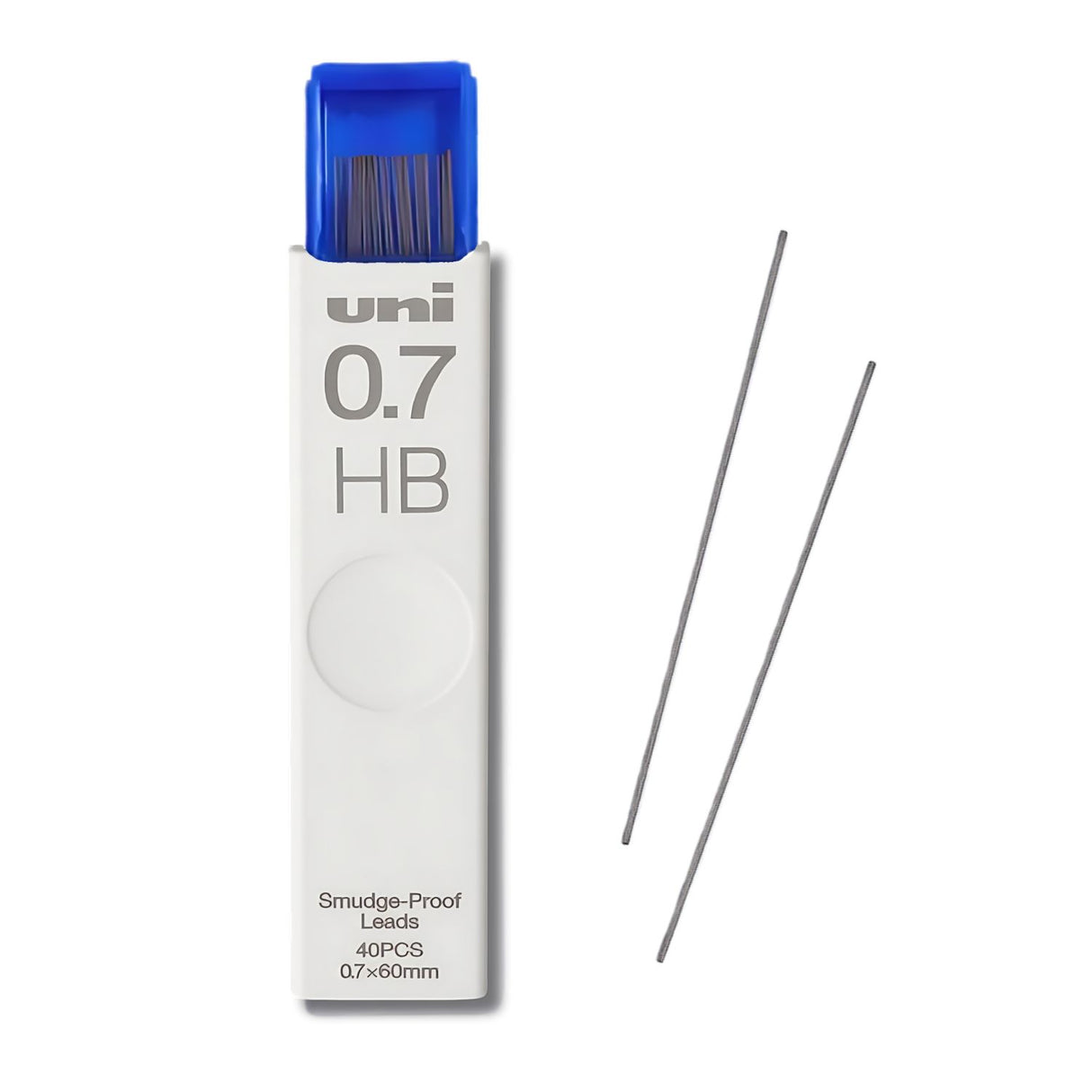 Uni Smudge Proof - Pack 40 Minas para Portaminas 0.7