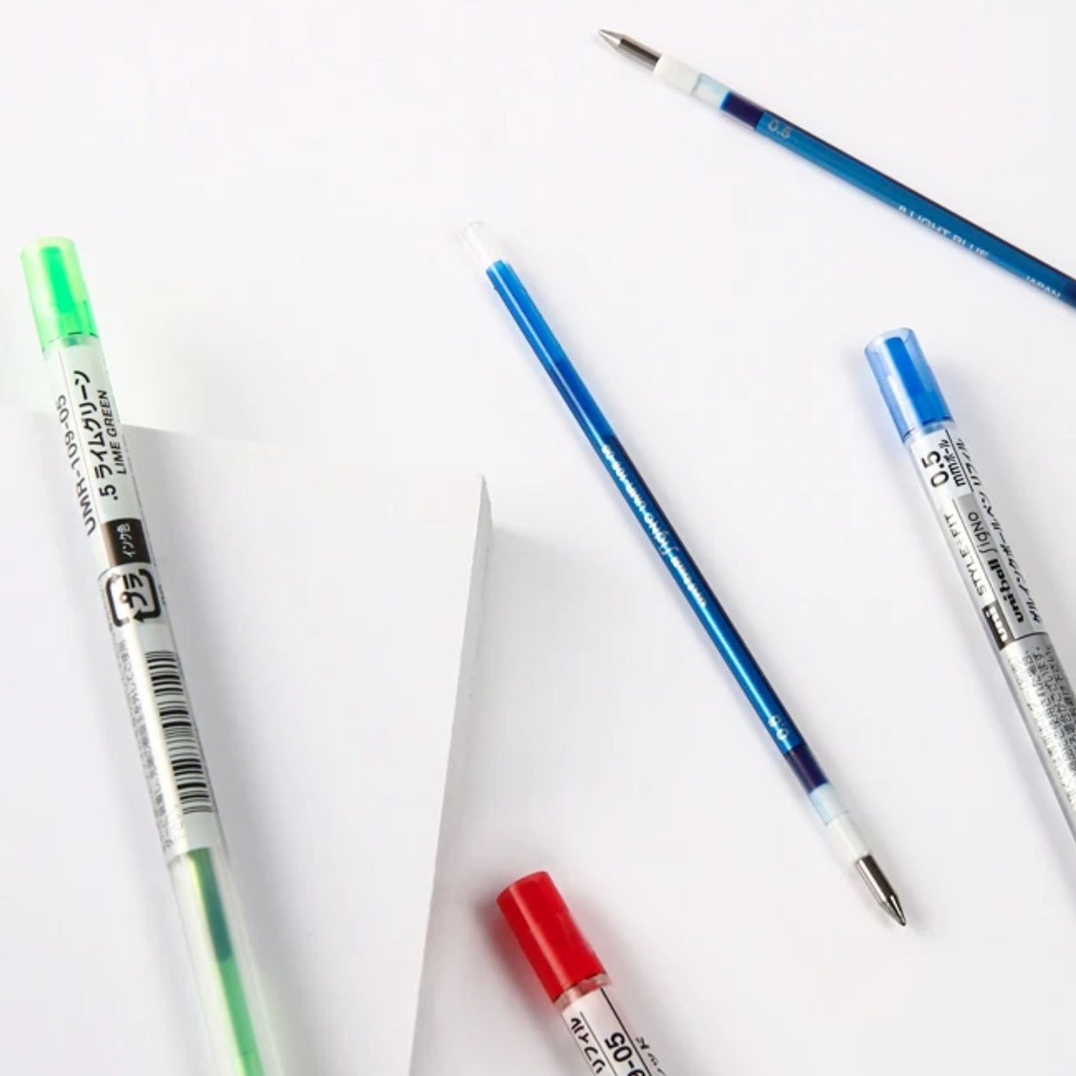 Uni Style Fit - Repuesto de Bolígrafo Gel Punta 0,5 mm