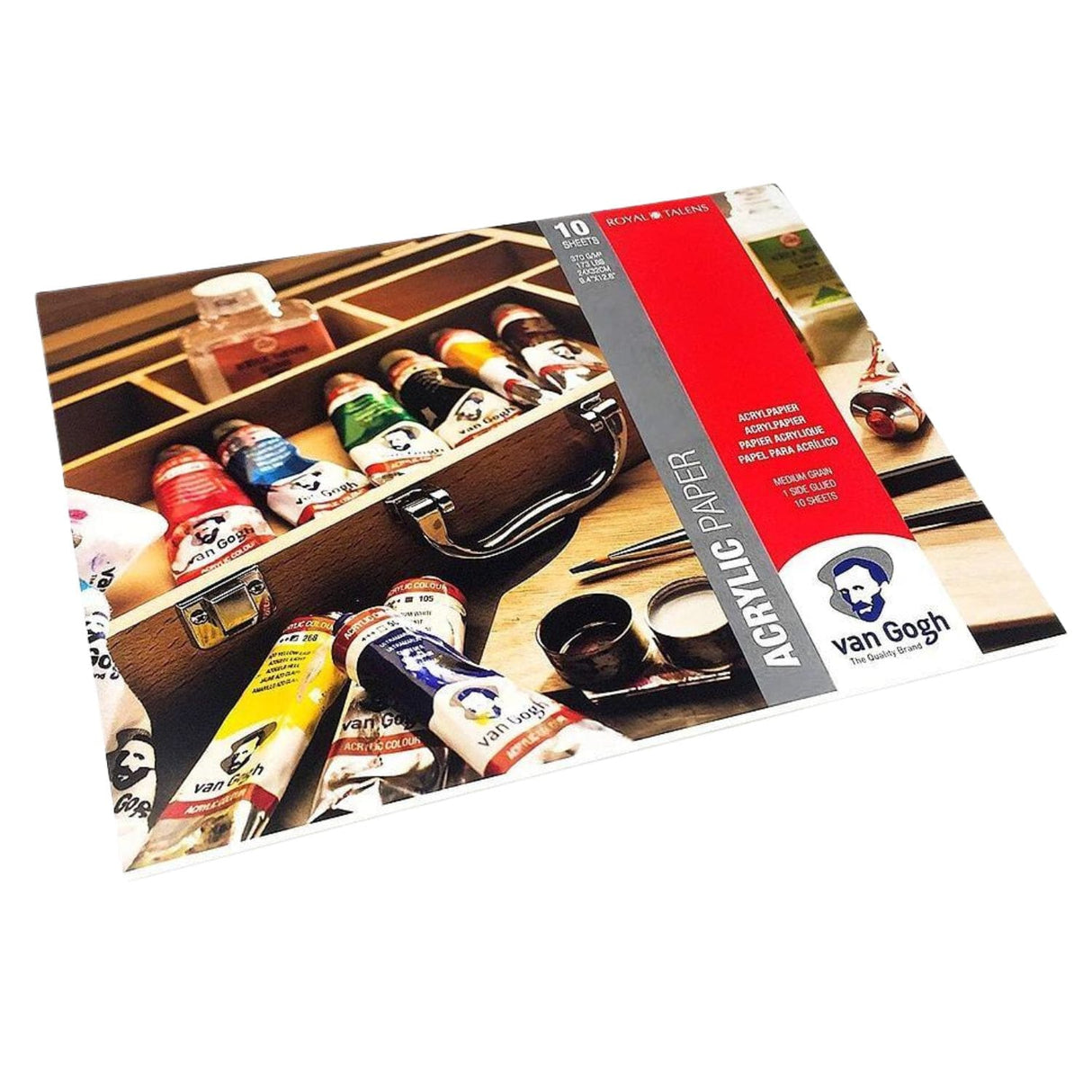 Van Gogh Acrylic Paper - Block para Acrílico 10 Hojas, 370 g/m2