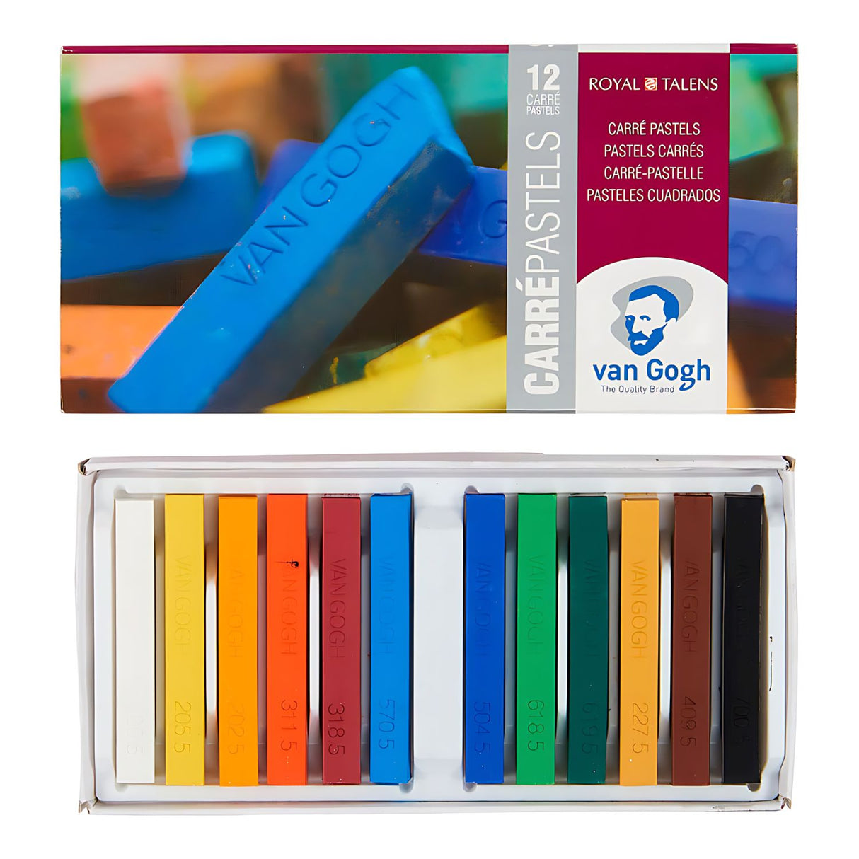 Van Gogh Carré Pastels - Set 12 Pasteles Secos