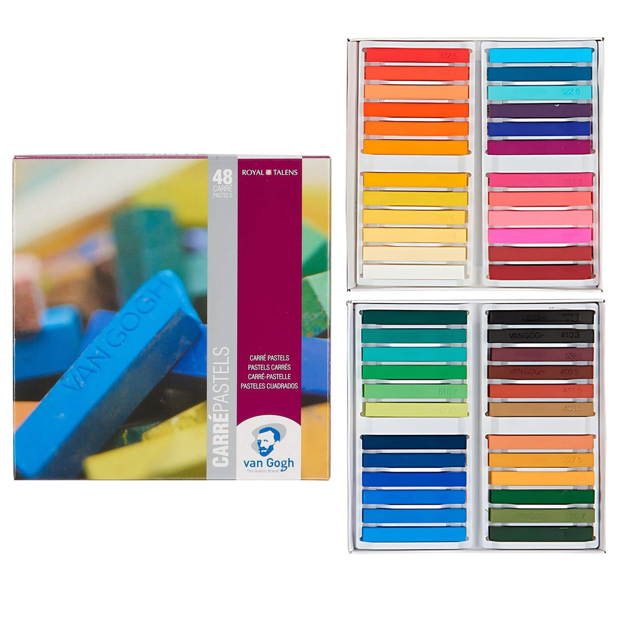 Van Gogh Carré Pastels - Set 48 Pasteles Secos