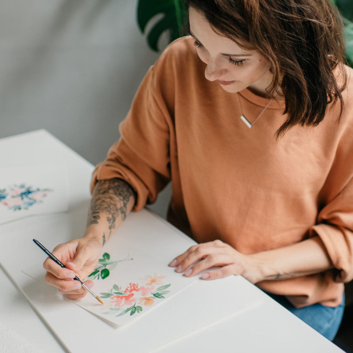 Van Gogh Floral Paper - Pack 20 Hojas Papel Acuarela 18 x 24 cm