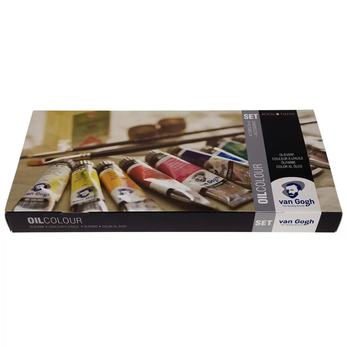 Van Gogh Oil Colour - Kit Óleos 10 Tubos de 20 ml y Accesorios