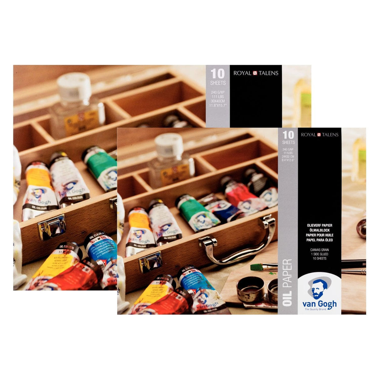 Van Gogh Oil Paper - Block para Óleo 10 Hojas, 240 g/m2