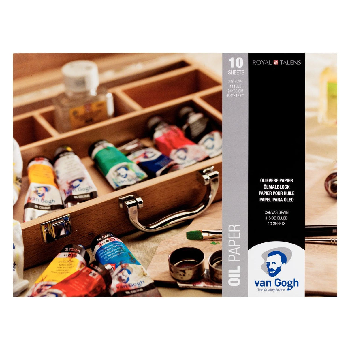 Van Gogh Oil Paper - Block para Óleo 10 Hojas, 240 g/m2