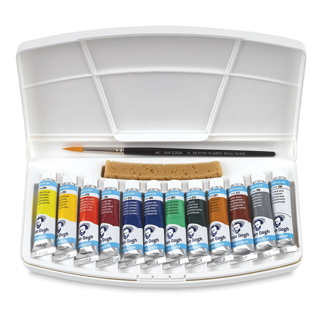 Van Gogh - Set 12 Acuarelas Colores Básicos Tubos 10 ml