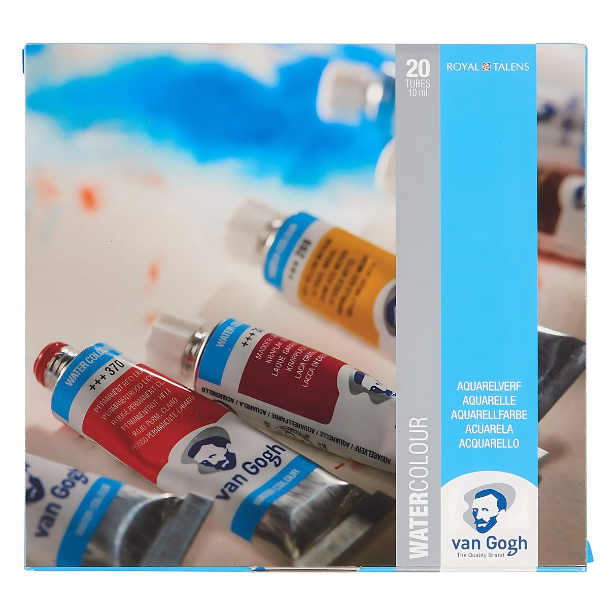 Van Gogh - Set 20 Acuarelas Colores Básicos Tubos 10 ml