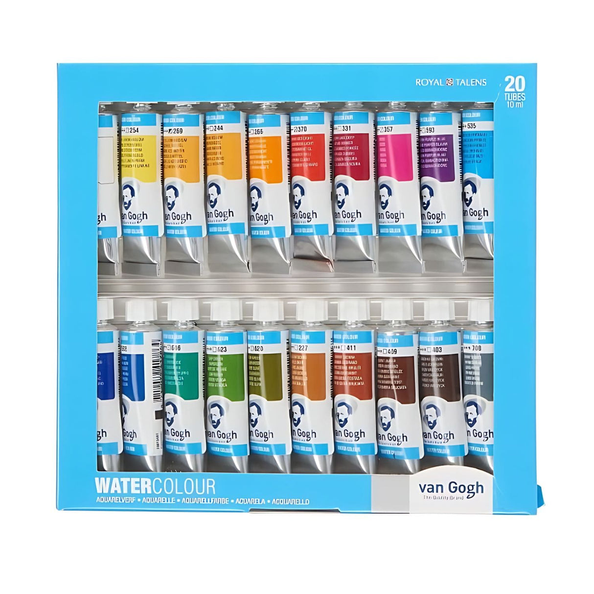 Van Gogh - Set 20 Acuarelas Colores Básicos Tubos 10 ml