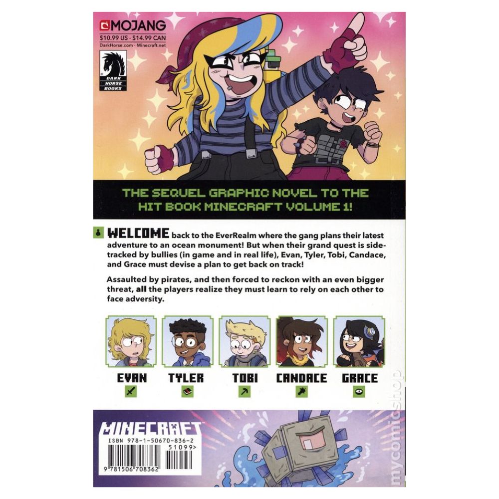 Minecraft Oficial. Aventuras en el Reino Eterno (Comic) - Varios Autores